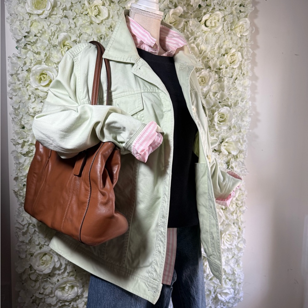 EUC Ralph Lauren Jeans Co. Light Green Denim Jacket – Plus Size 3X